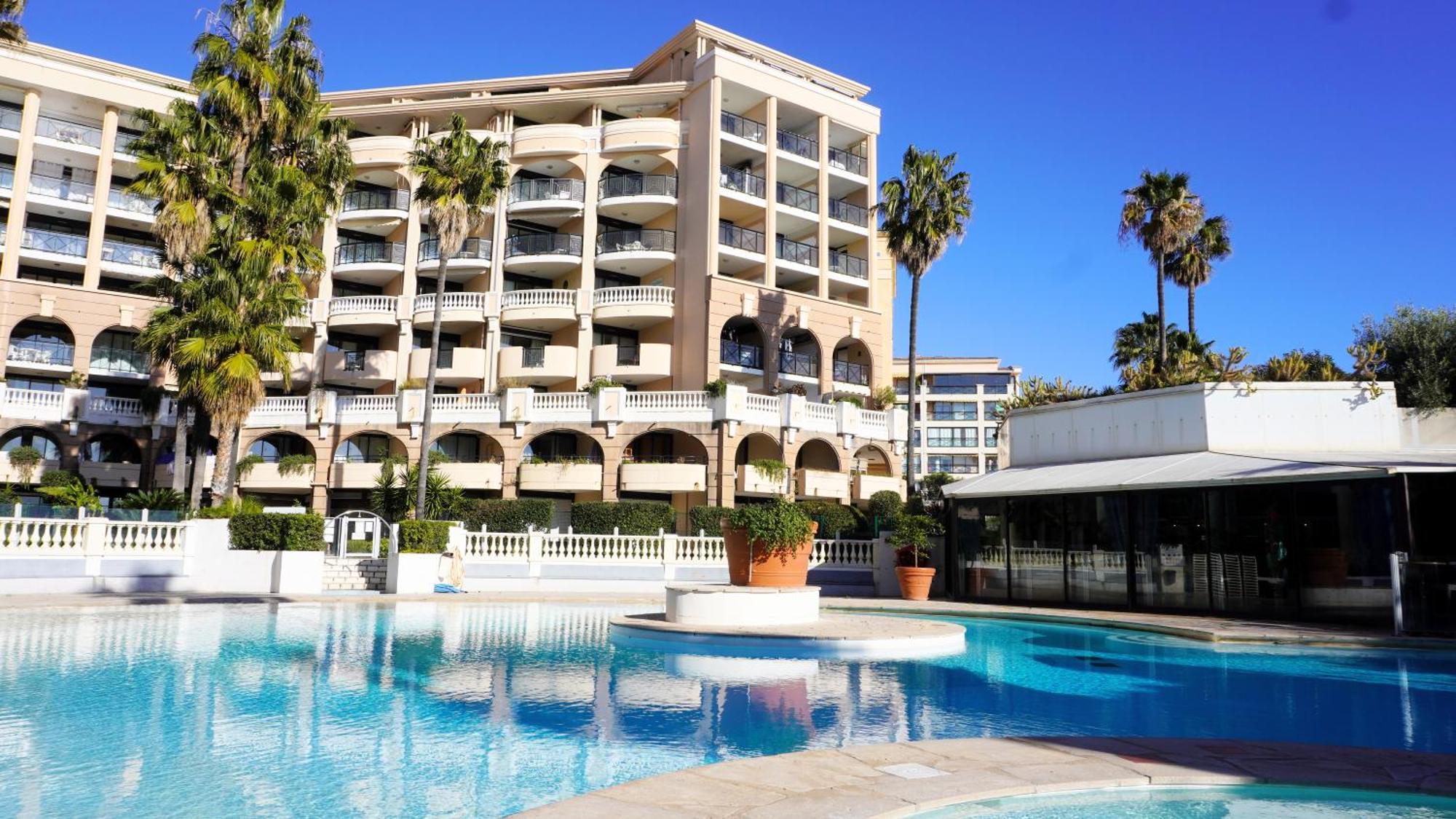 Appartement 556, Vue Mer Et Piscine By Palmazur Vacances Cannes Exterior foto